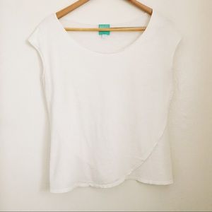 August Salt Layered white top